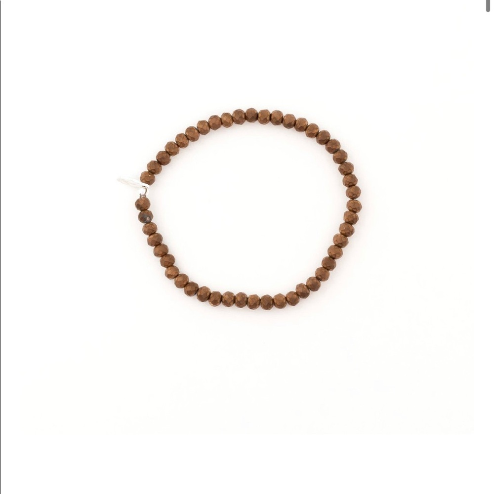 Bark crystal bracelet